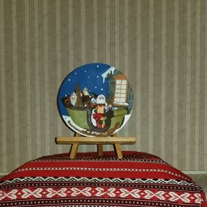Christmas decorative plate